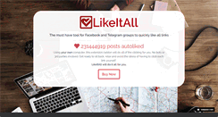 Desktop Screenshot of likeitall.com